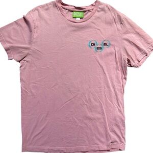 Diesel Rose Tee with Graphic Logo